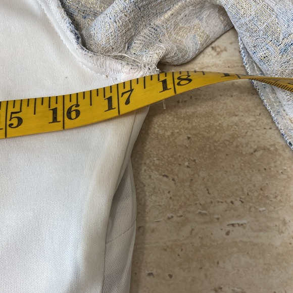 Badgley Mischka multi color dress, excellent Condition, measurements in photos. - Picture 7 of 12